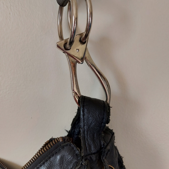 Studded Moto hobo bag - Picture 5 of 6